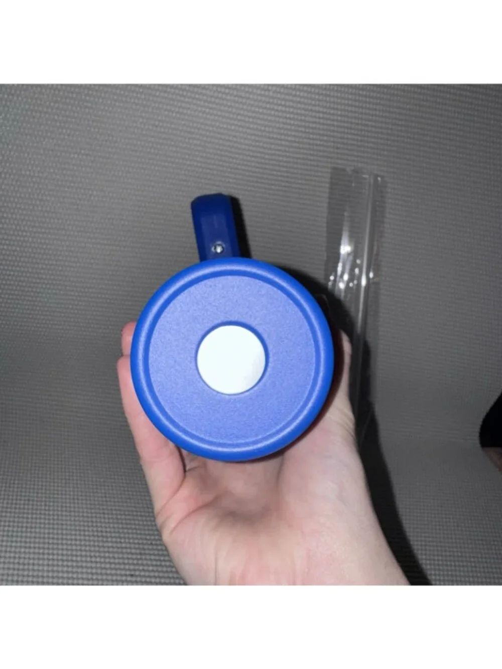 WAWA Blue Stainless Steel 40oz Tumbler Hot Cold Beverage Lid Straw Travel Coffee
